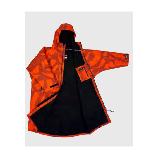 DRYROBE Advance Long Sleeve Mosaic Palm XL Orange Adult