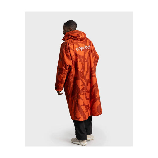 DRYROBE Advance Long Sleeve Mosaic Palm XL Orange Adult