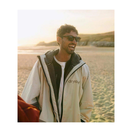DRYROBE Advance Long Sleeve Stone XL Grau Adult