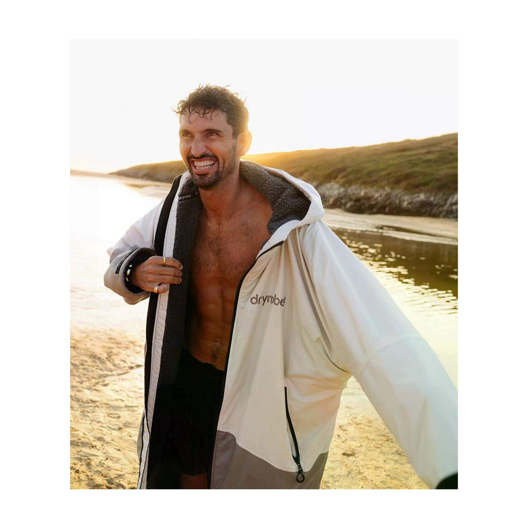 DRYROBE Advance Long Sleeve Stone XL Grau Adult