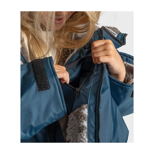 DRYROBE Advance Long Sleeve KIDS Blue SandCam10-13 Blau