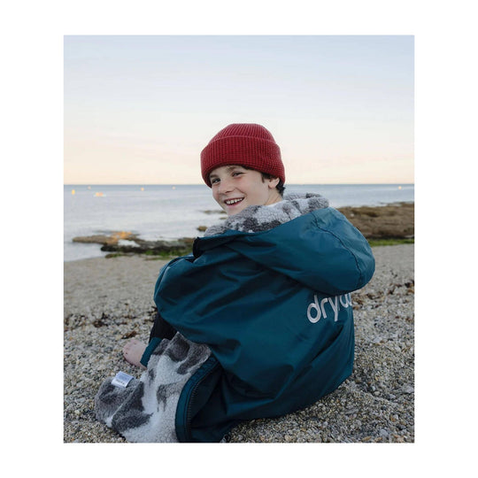 DRYROBE Advance Long Sleeve KIDS Blue SandCam10-13 Blau