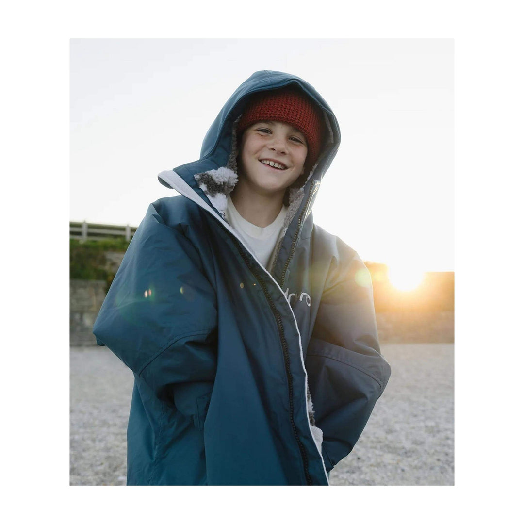 DRYROBE Advance Long Sleeve KIDS Blue SandCam10-13 Blau