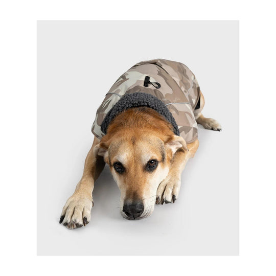 DRYROBE Dog Coat Hundemantel Sand Camo XXL Dogs