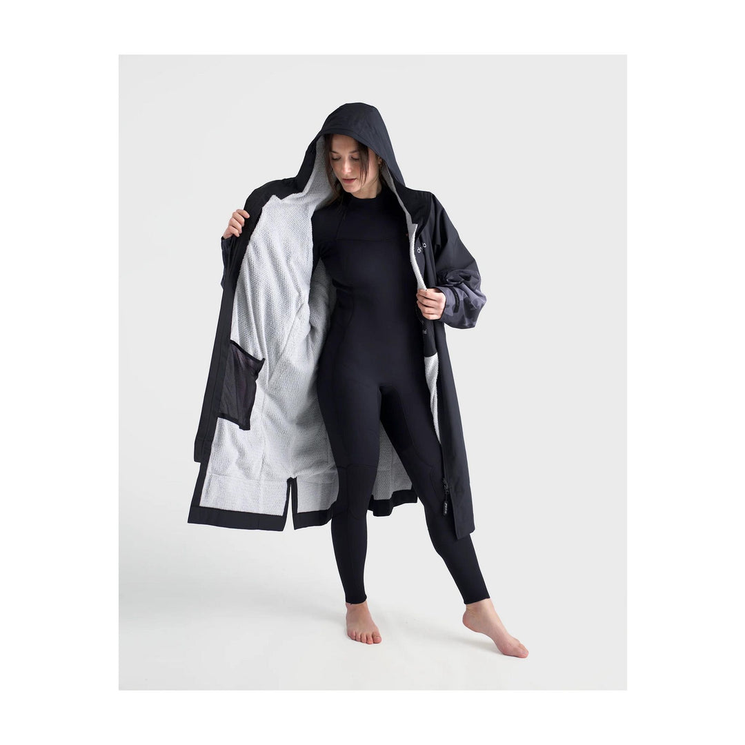DRYROBE Tech-Lite Long Sleeve Schwarz Camo L Adult