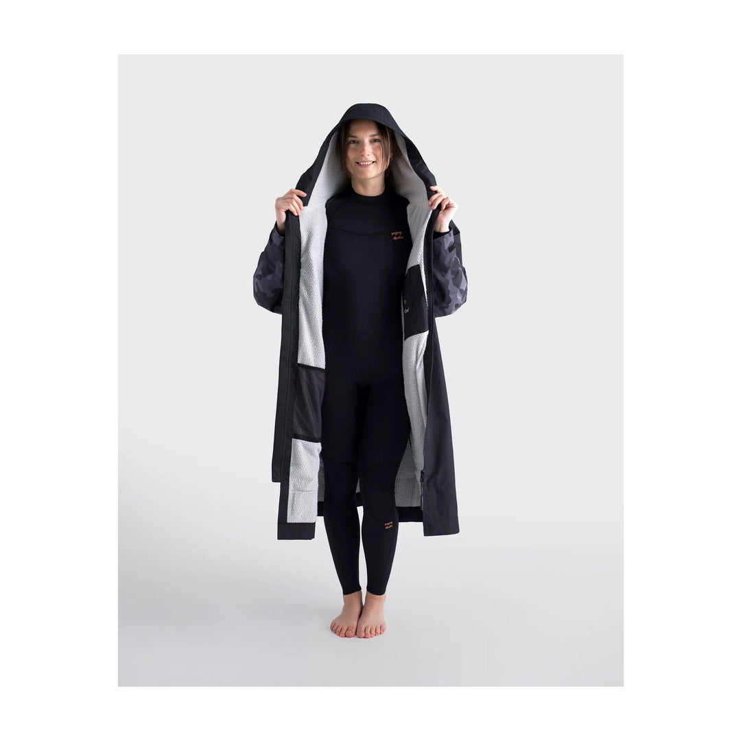 DRYROBE Tech-Lite Long Sleeve Schwarz Camo L Adult