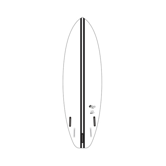 Surfboard TORQ TEC DLS 6.8 Weiss