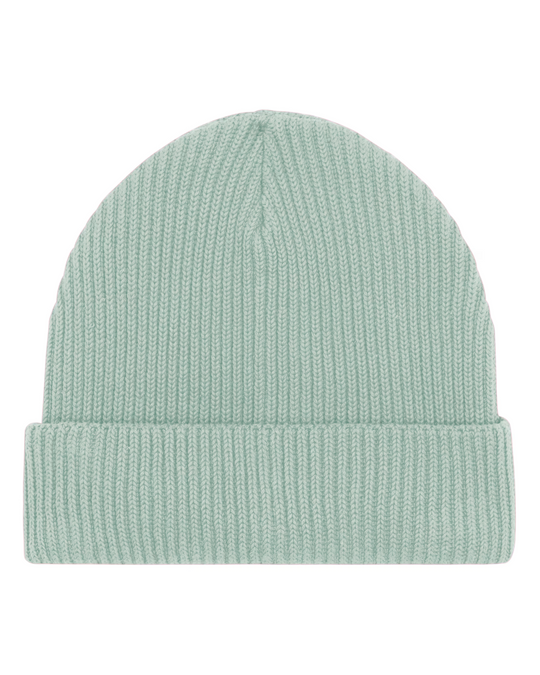 WindWasserWelle Fischerman Beanie aus Biobaumwolle