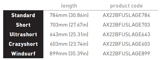 Axis Black-Series - Fuselage Carbon