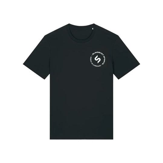 Slingshot T-Shirt Schwarz – Unisex Streetwear aus Bio-Baumwolle