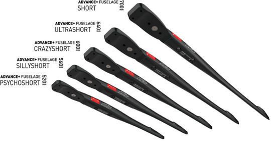 Axis Black ADVANCE + Fuselage Carbon w/ ANODE